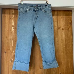Old Navy Ultra Low Waist Crop Stretch Jeans